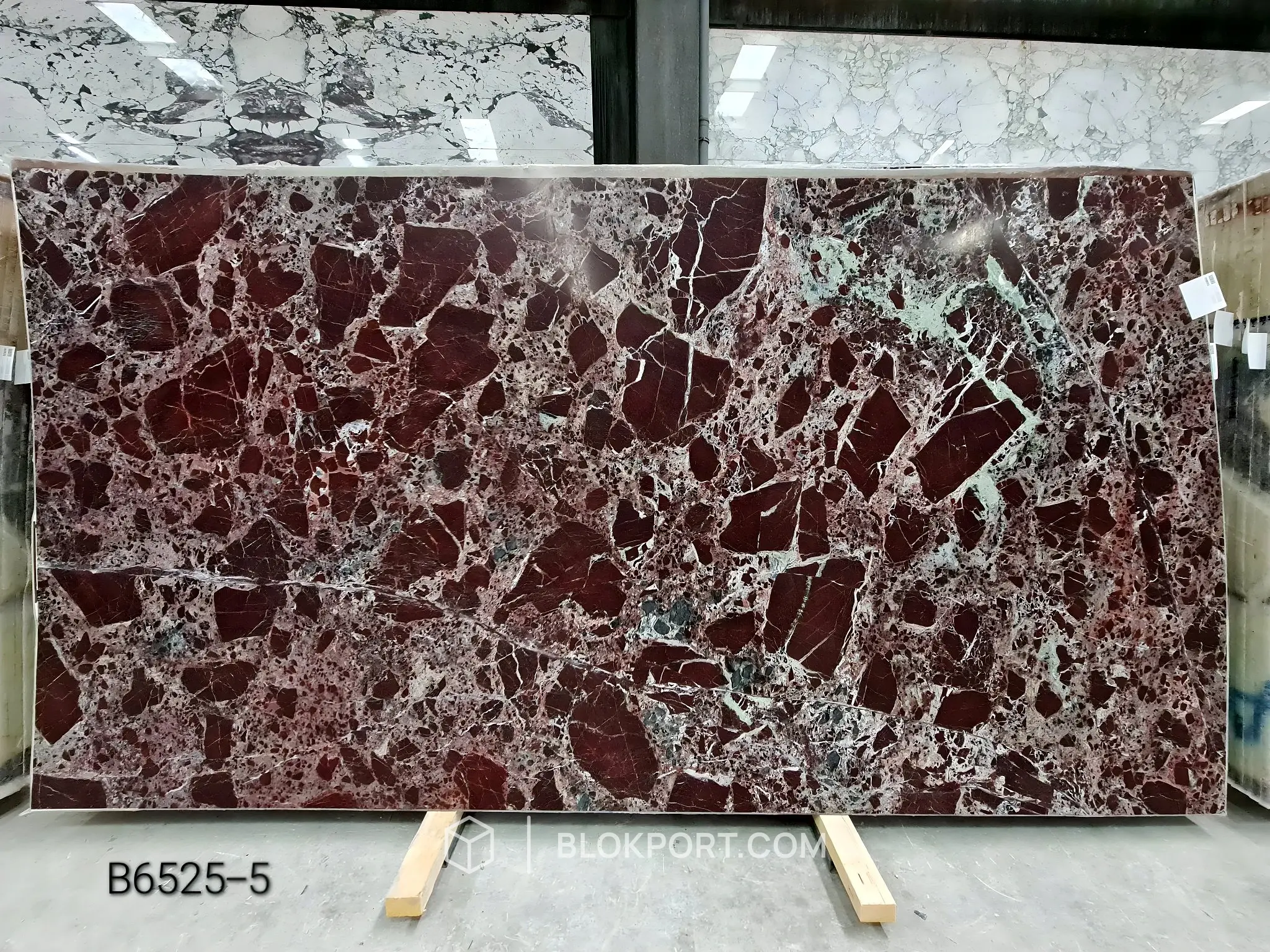 Rosso Levanto Geschliffen Marmor, Foto 1 von 51