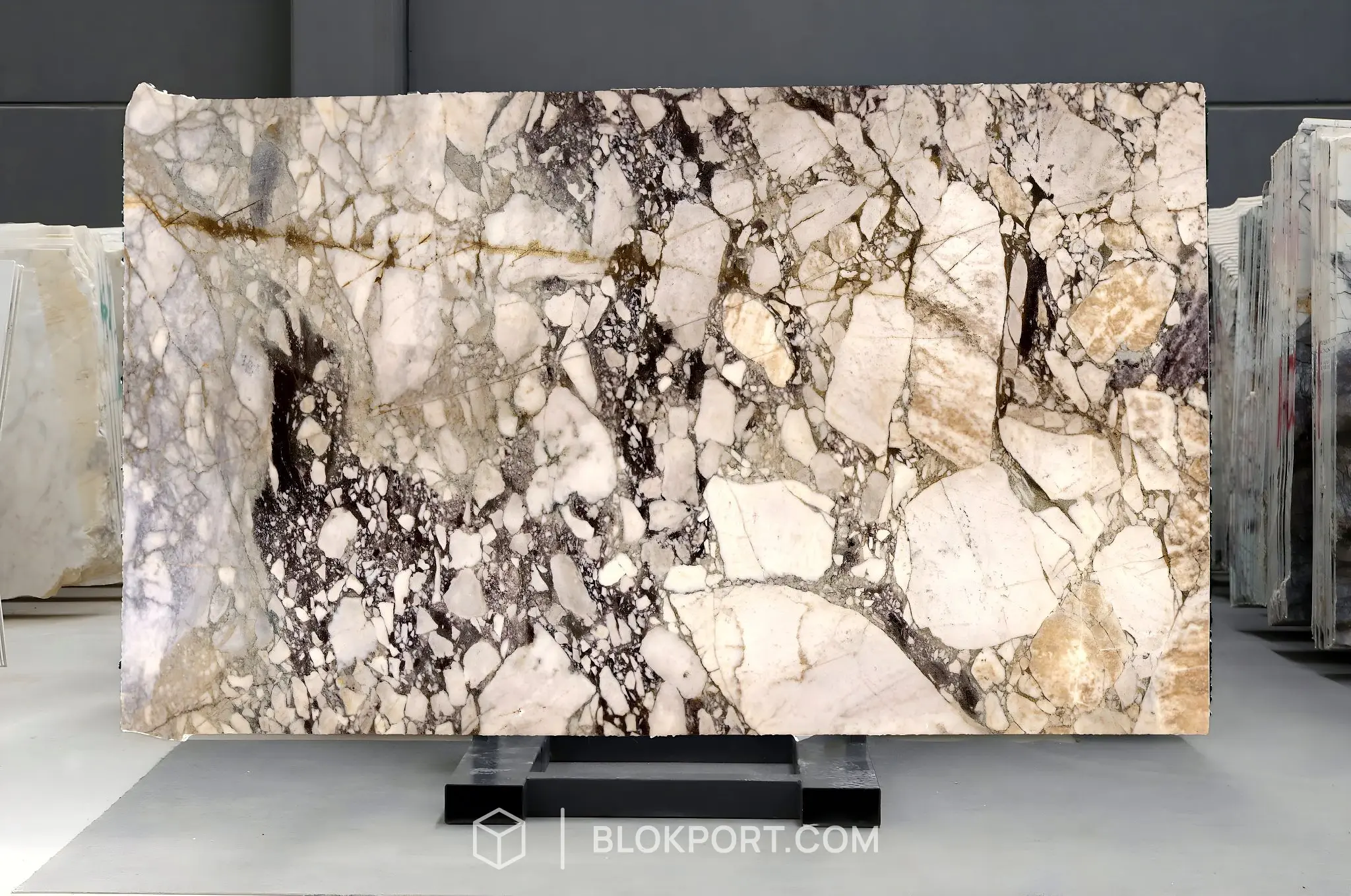Calacatta Viola Honed Marble, photo 1 of 1