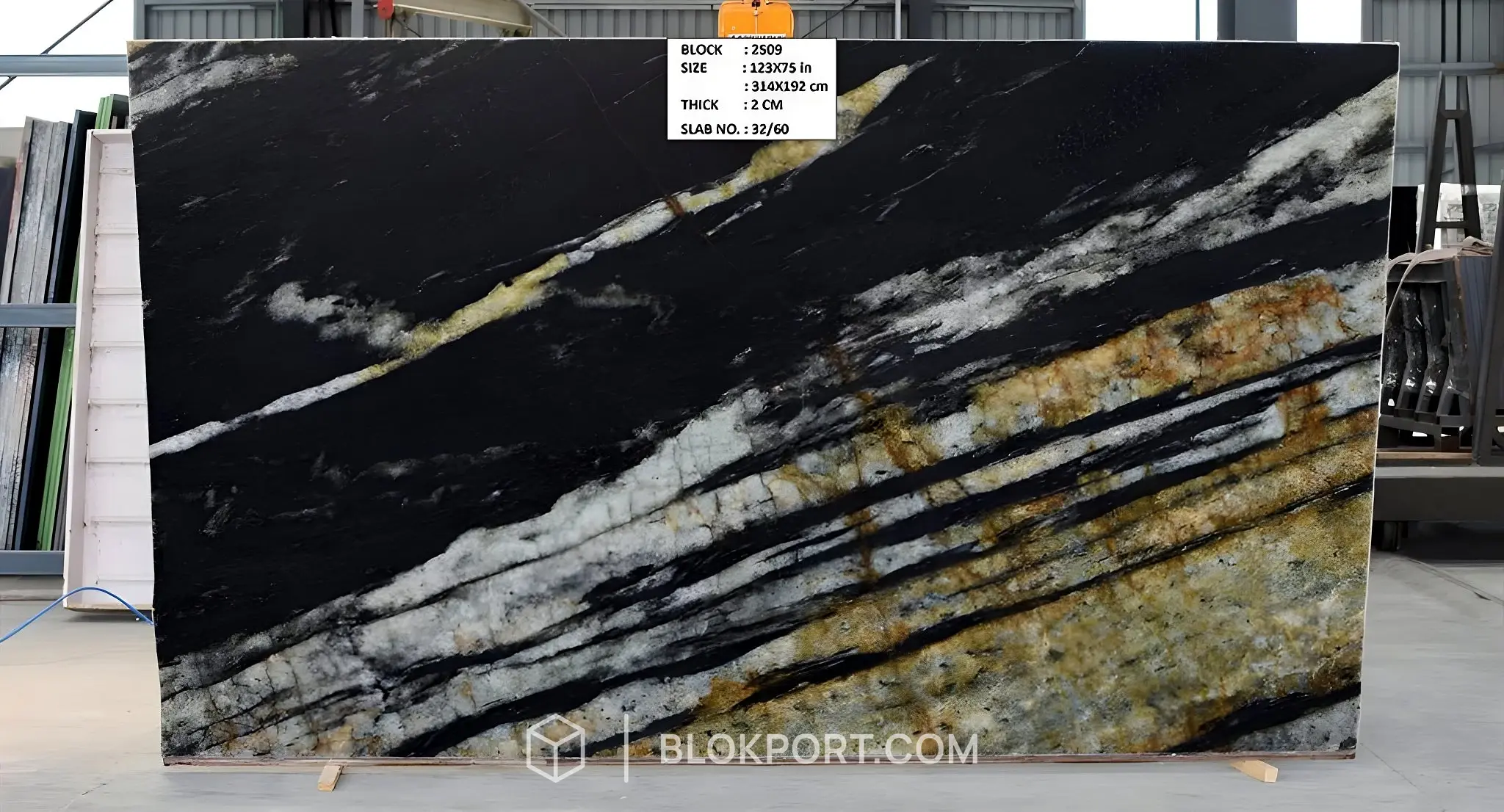 Mamba Black Poli Quartzite, photo 1 sur 6