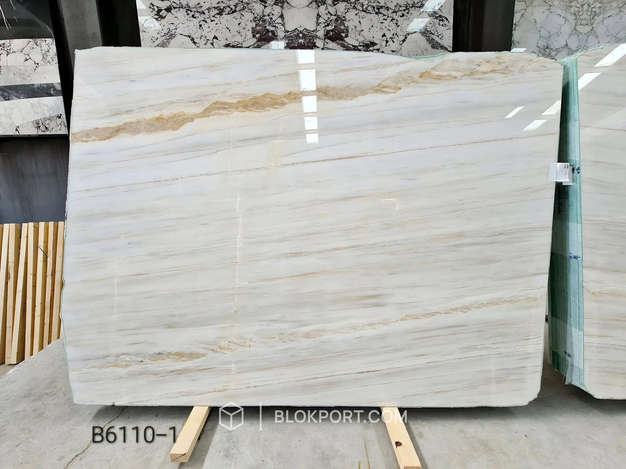 Turkish Calacatta Gold Gepolijst Marmer, foto 1 van 12