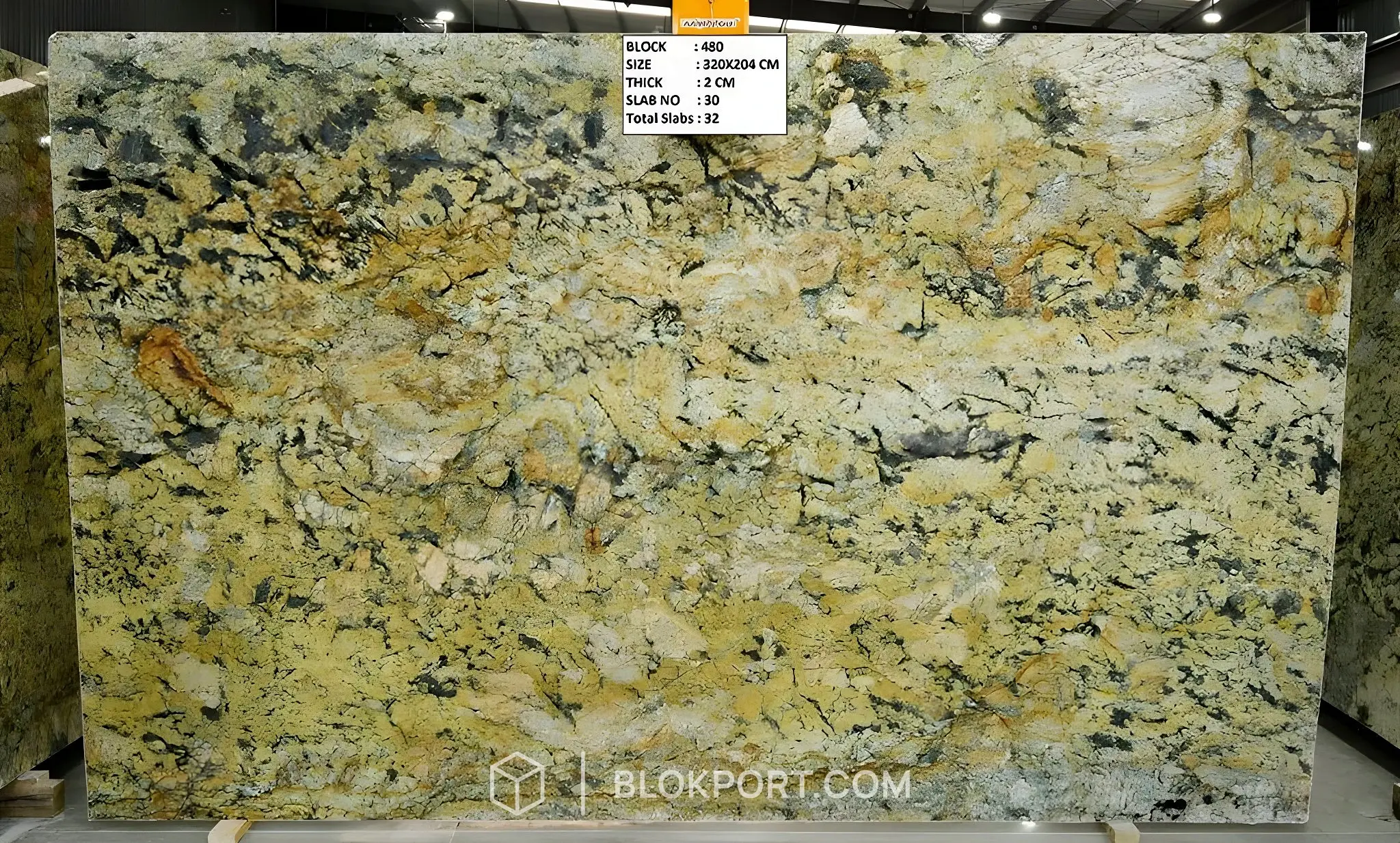 Giallo Alaska Cilalı Granit, 1 numaralı fotoğraf, 2 adet