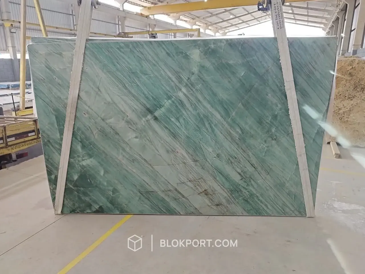 Emerald Green Lake Poli Quartzite, photo 1 sur 2
